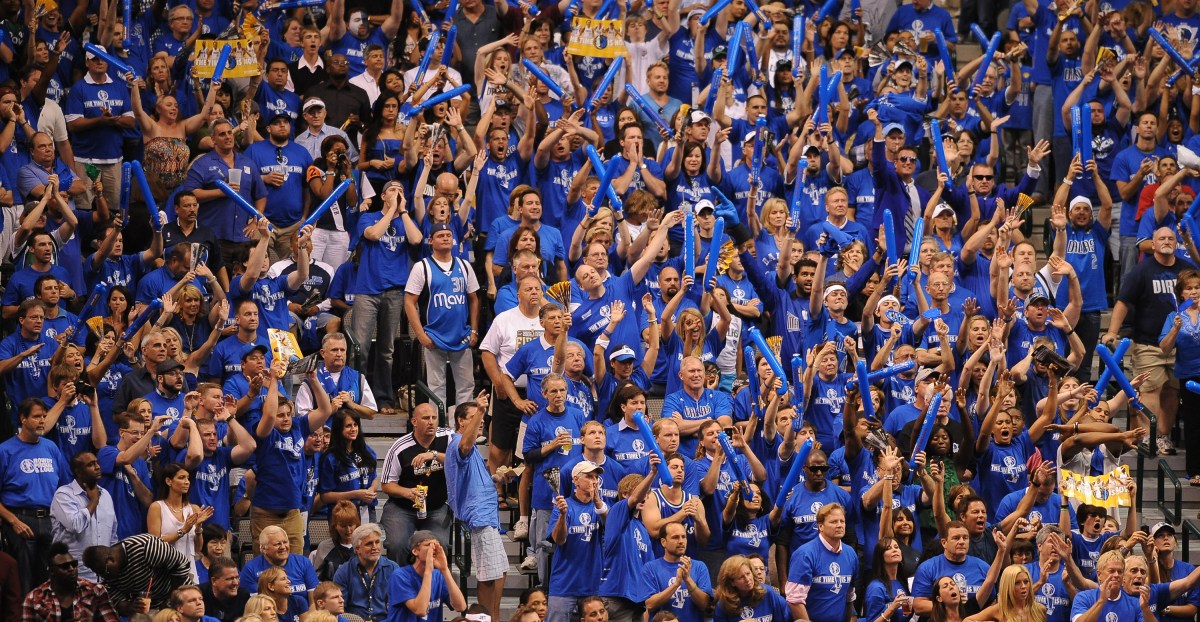 The Dallas Mavericks should create a fan section like Wemby