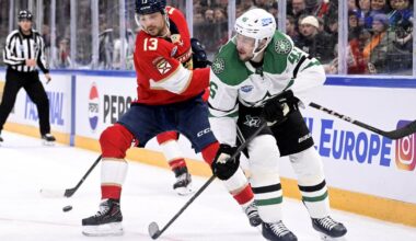 Florida Panthers defeat Dallas Stars 4-2, sweeping 2-game series in Finland