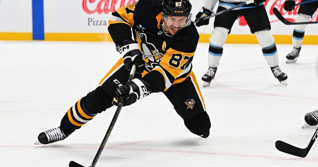 Sidney Crosby scores 600th career NHL goal, but Penguins fall to Utah 6-1