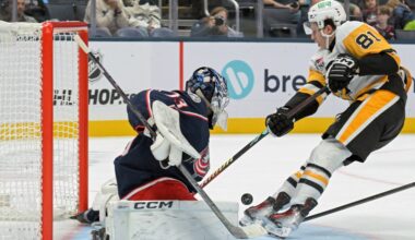 Penguins announce roster for game against Red Wings