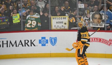 Photos show Marc-Andre Fleury's final game in Pittsburgh Penguins uniform