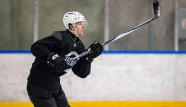 Utah Mammoth’s Dmitri Simashev learning NHL life with help from Mikhail Sergachev