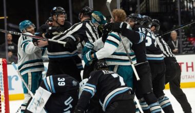 Utah Hockey Club melts down in OT loss to San Jose Sharks