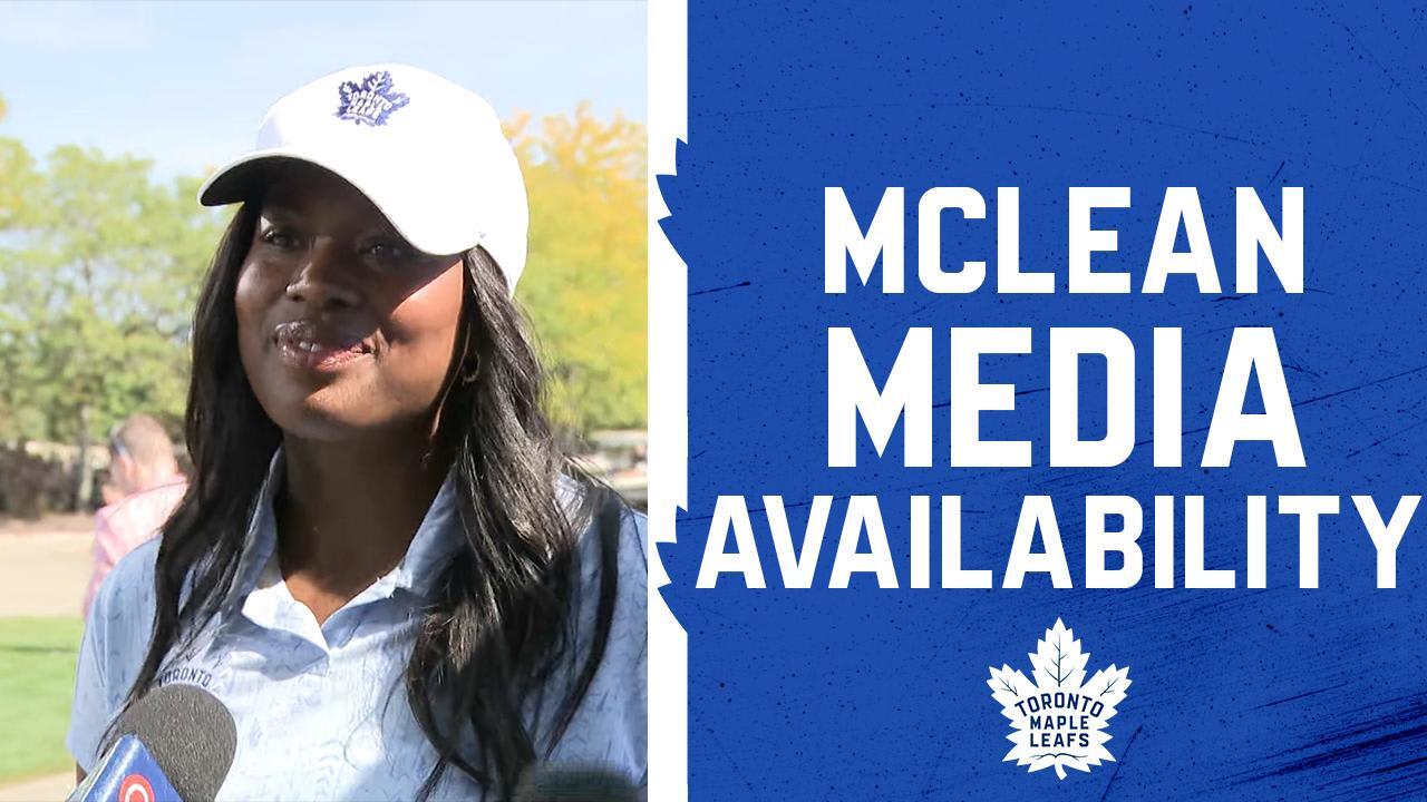 Tashshena McLean | Maple Leafs Media Availability presented by Rogers | Leafs & Legends Charity Golf Classic