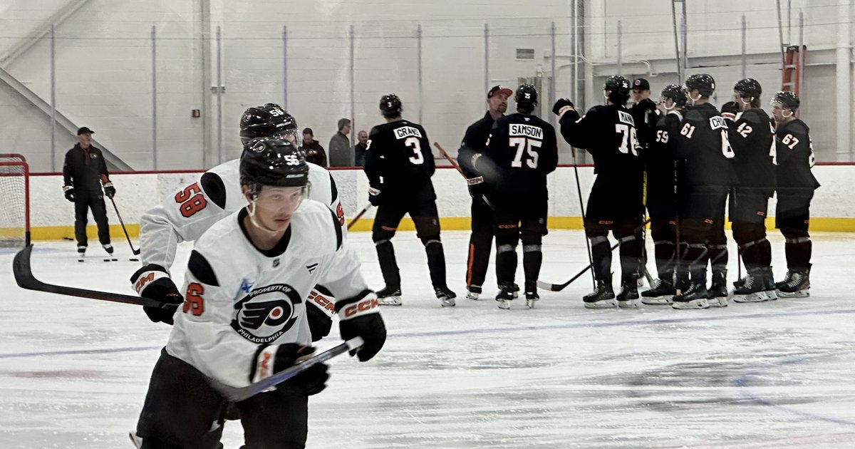 Samu Tuomaala believes he's on 'the right way' toward making the Flyers' roster