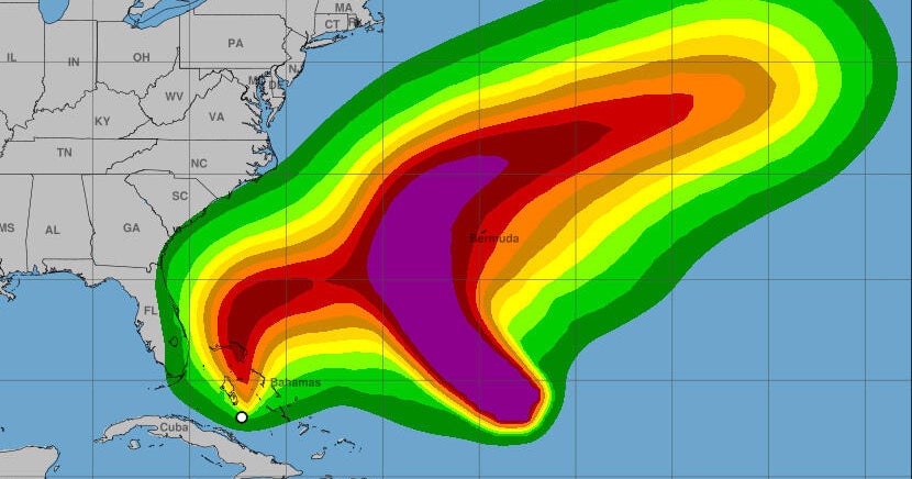 Maps show Tropical Storm Imelda forecast to threaten Southeast this week