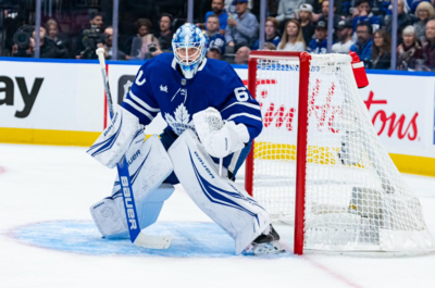 Why Toronto Maple Leafs goalie Joseph Woll won’t be with the team right now