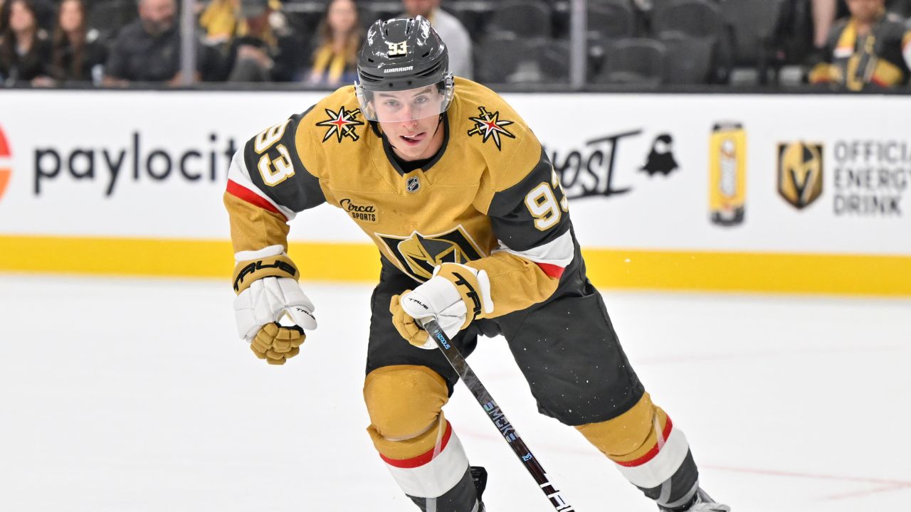 Mitch Marner notches assist in pre-season debut for Golden Knights