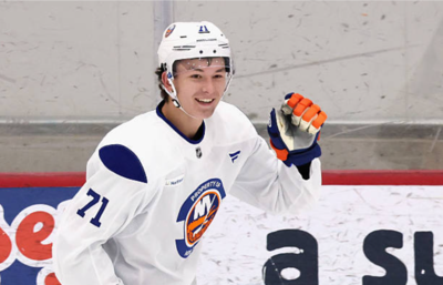 “You've got to earn your spot”: Matthew Schaefer aims to earn a spot as a defenseman for the Islanders