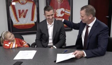 BREAKING: Calgary Flames sign captain Mikael Backlund to two-year extension