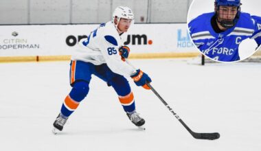 Meet Luke Rowe, the Islanders prospect who will join Air Force
