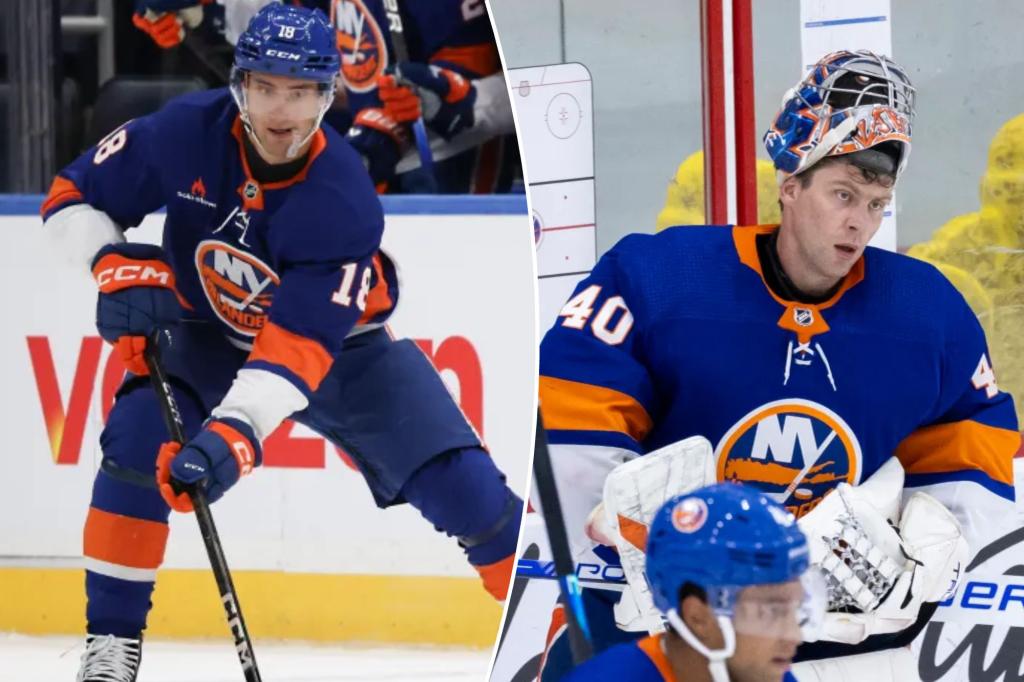 Semyon Varlamov, Pierre Engvall missing start of Islanders training camp with injuries