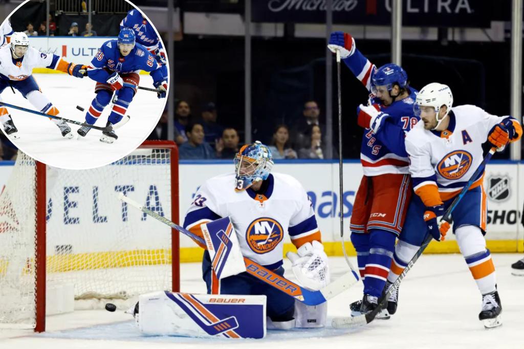 Rangers youngsters shine bright in preseason loss to Islanders