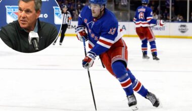 Mike Sullivan wants to put Alexis Lafreniere on Rangers' top power play