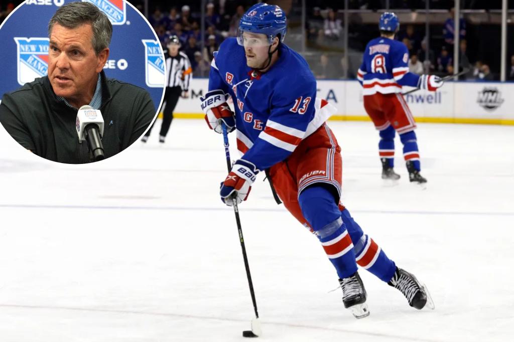 Mike Sullivan wants to put Alexis Lafreniere on Rangers' top power play