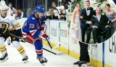 Adam Fox's Rangers impact will honor father-in-law's ALS fight
