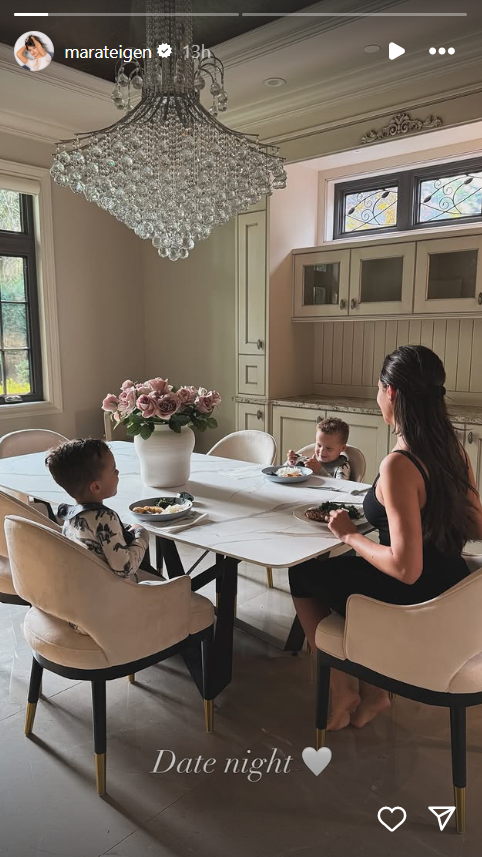 NHL-Mara Teigen shares cozy ‘date night’ with sons Hendrix and Iverson amid Evander Kane’s NHL season