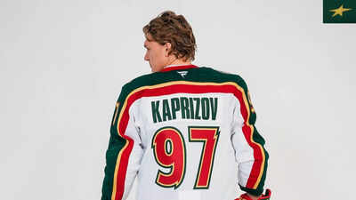 The Minnesota Wild celebrates 25 years of the team, unveiling a new jersey