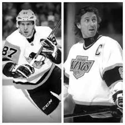 Shocking similarities Sidney Crosby of the Pittsburgh Penguins and Wayne Gretzky share