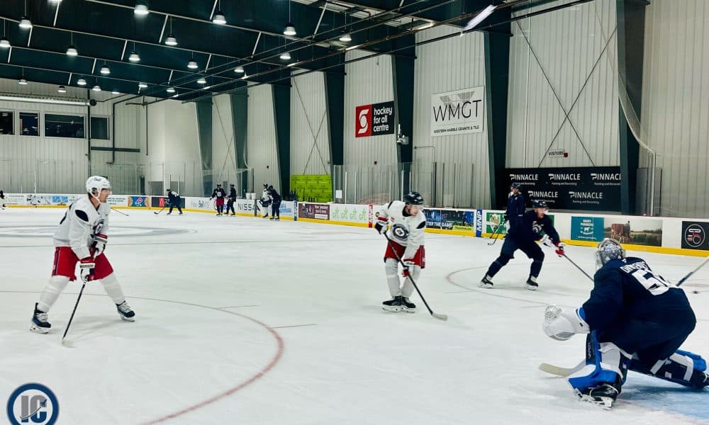 More players added to the mix at Winnipeg Jets informal skate – Illegal Curve Hockey