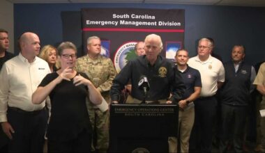 South Carolina: Governor McMaster storm preps