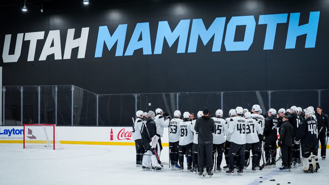 Rookie Camp Brings New Era of Utah Mammoth Hockey