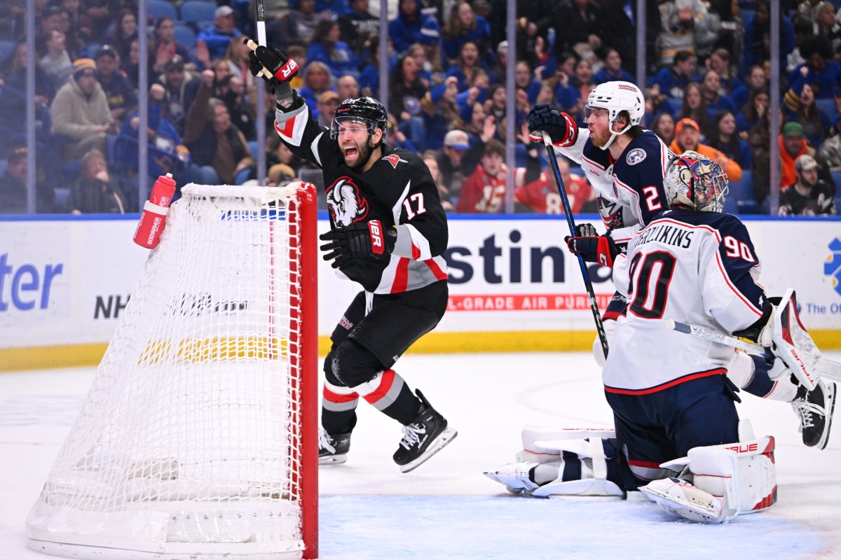 Sabres vs Blue Jackets