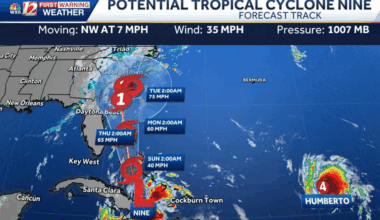 Imelda may form soon, North Carolina tropical impacts