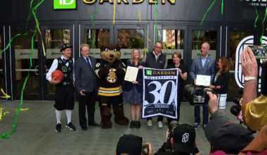 Boston's TD Garden marks 30 years with birthday bash