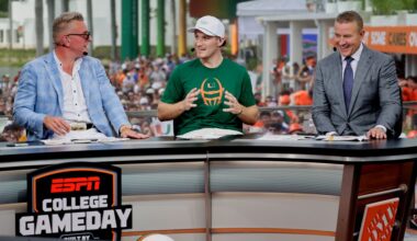 Panthers get taste of college football at UF-UM game