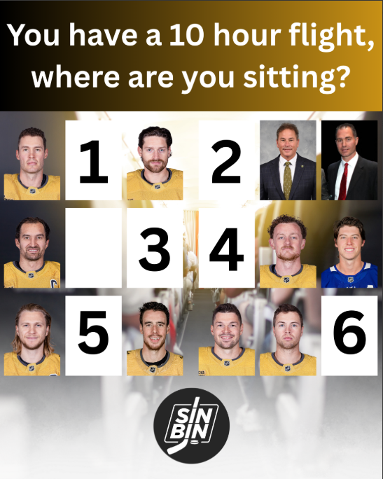 Which Golden Knight Are You Sitting Next To On A Lengthy Flight?