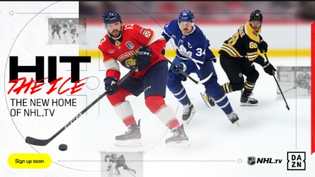 NHL.TV Begins Streaming on DAZN