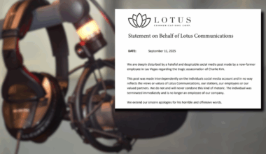 Sports broadcaster terminated after social media posts on Charlie Kirk shooting