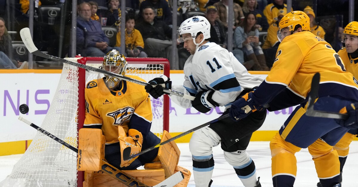 Forsberg and Marchessault lead the Predators past Utah 4-0