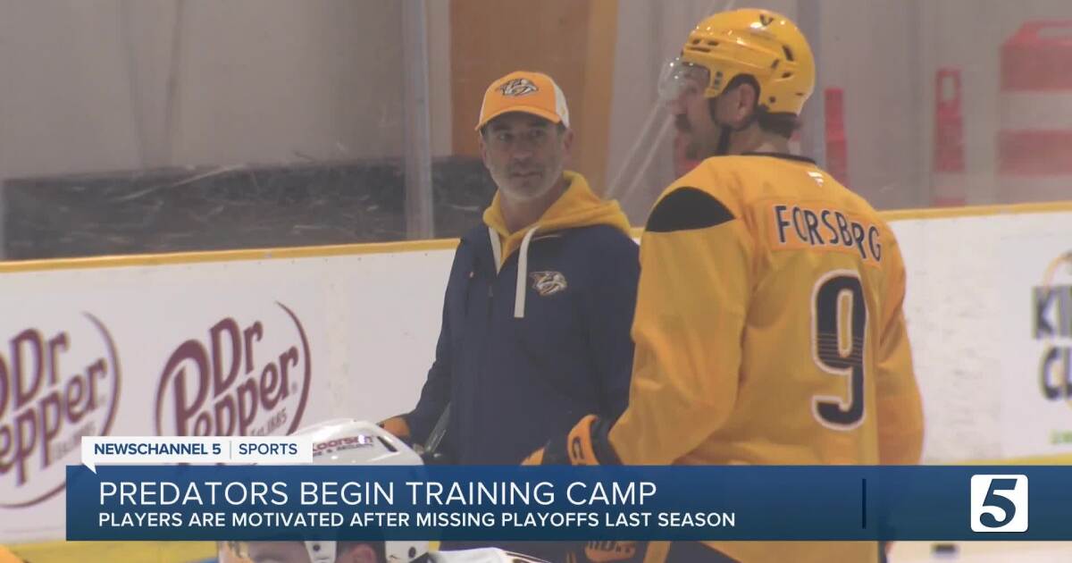 Preds have chip on their shoulder as training camp begins