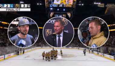 Golden Knights visit Sharks tonight after earning first win of preseason