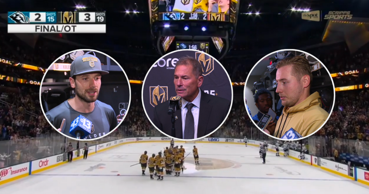 Golden Knights visit Sharks tonight after earning first win of preseason