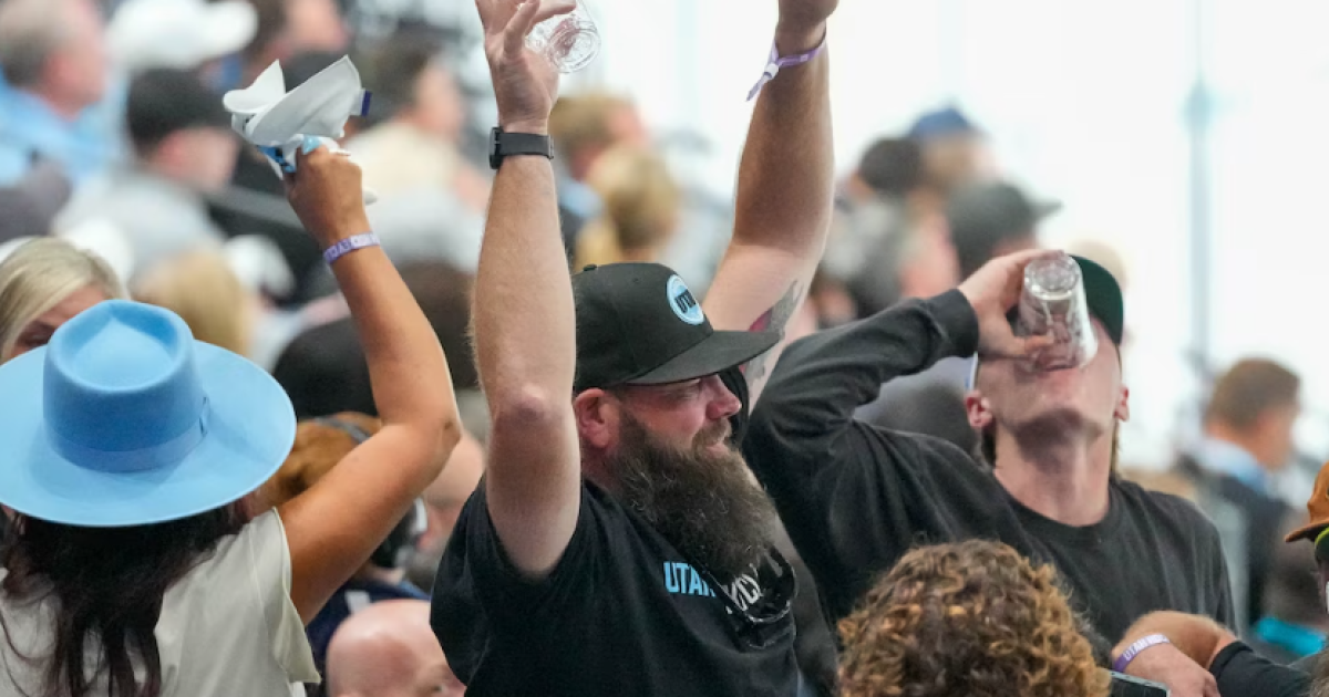 Utah’s beer-loving hockey fans bought a record amount of brews at Delta Center