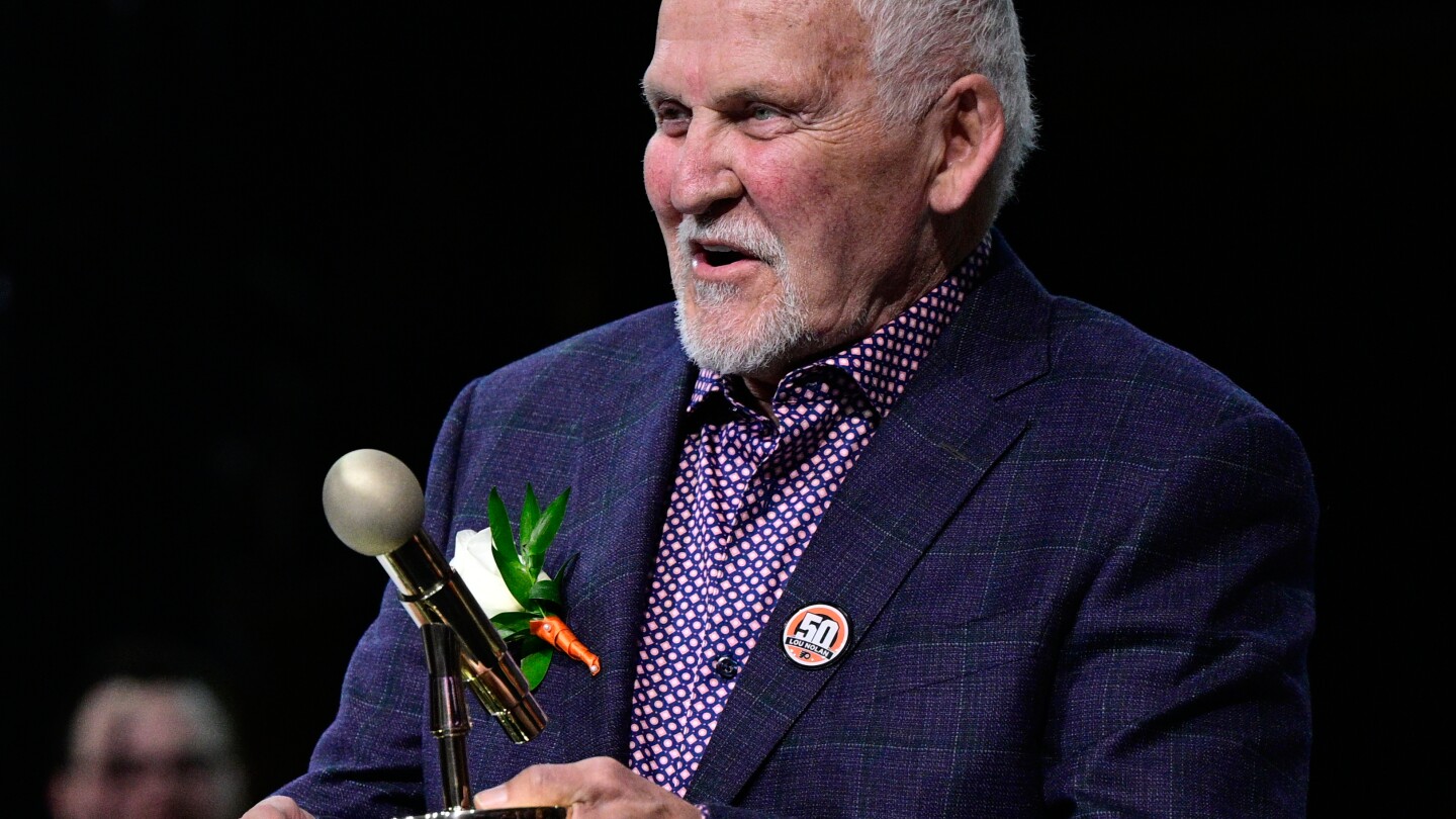 Hall of Famer Bernie Parent, a Philadelphia Flyers goalie, dies at 80