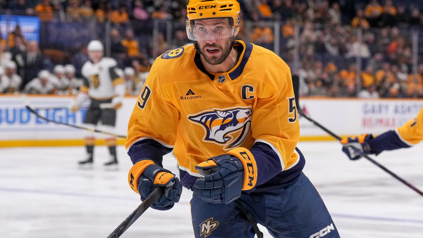 Predators captain Roman Josi feels 'great' after POTS diagnosis