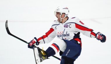 Alex Ovechkin scores in OT, breaks record for goalies scored against as Capitals beat Senators 1-0