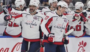 After breaking the NHL goals record, Ovechkin and the Capitals open the playoffs vs. the Canadiens