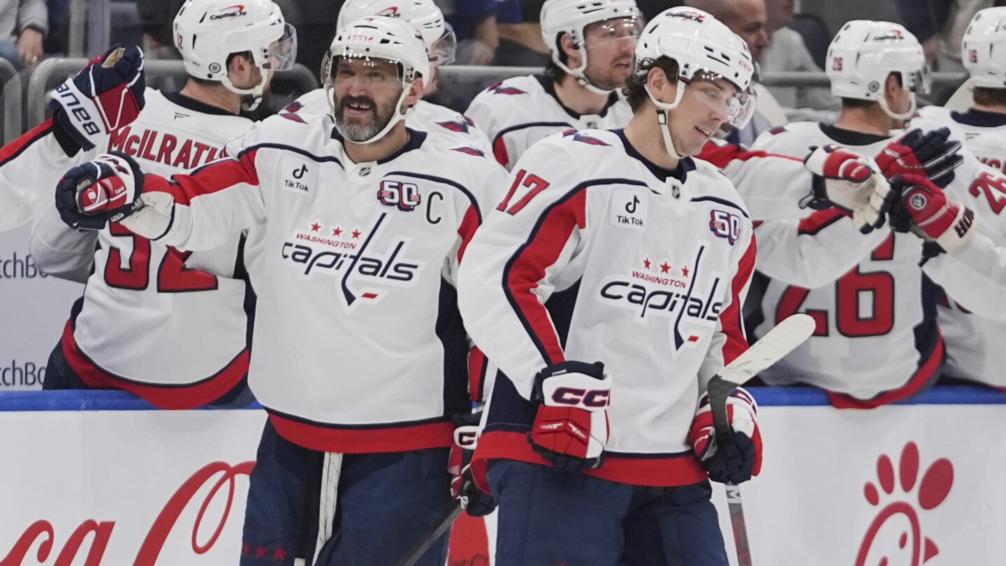 After breaking the NHL goals record, Ovechkin and the Capitals open the playoffs vs. the Canadiens