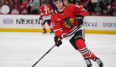 Chicago Blackhawks agree with Frank Nazar on a 7-year, $46.13M extension