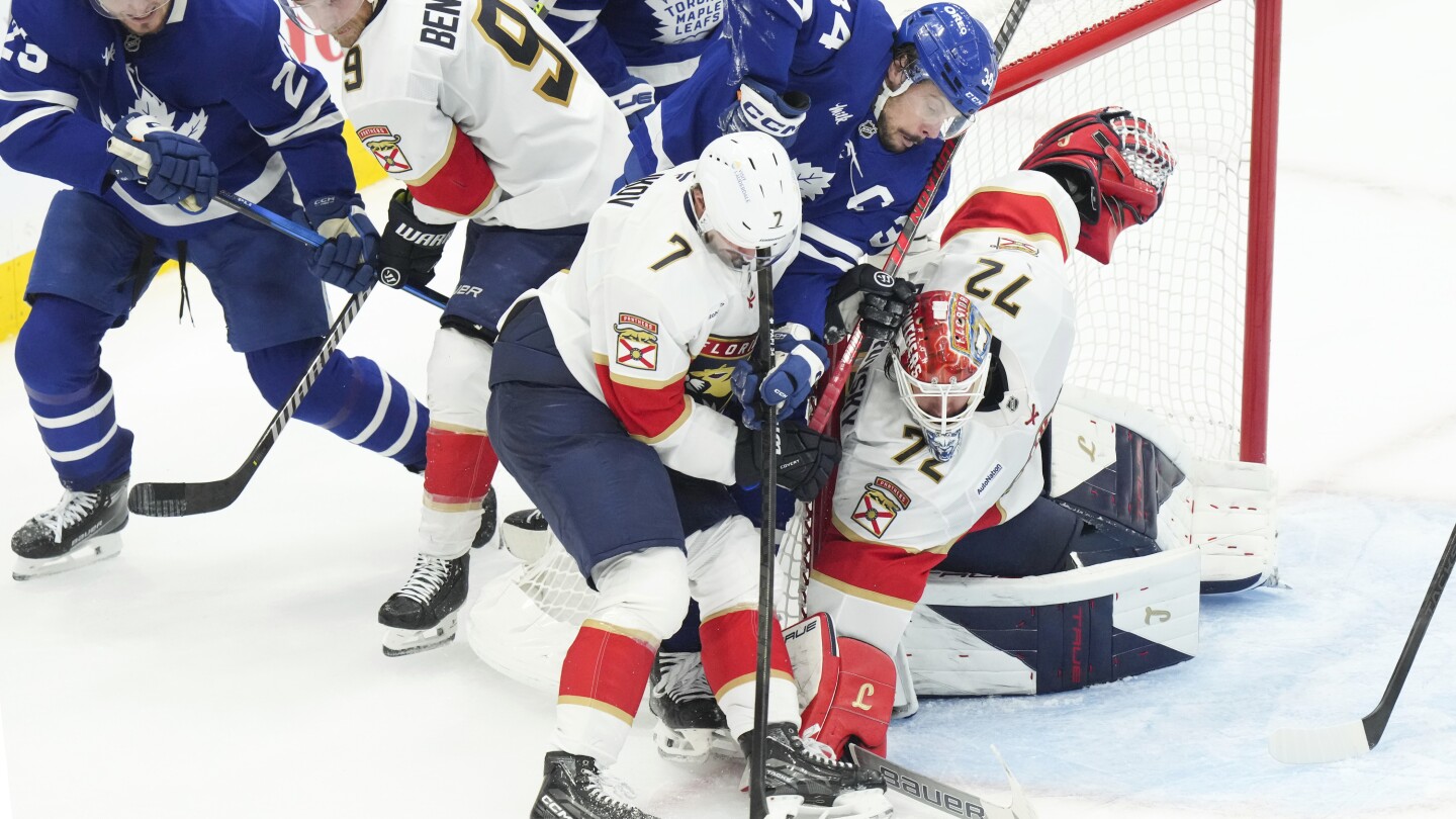 Panthers newcomer Brad Marchand very much at home beating Maple Leafs