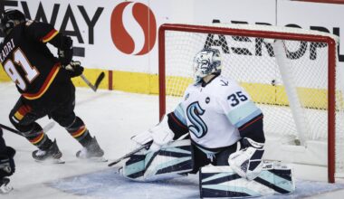 Flames beat Kraken 4-3 in OT on Kadri's 2nd goal of game