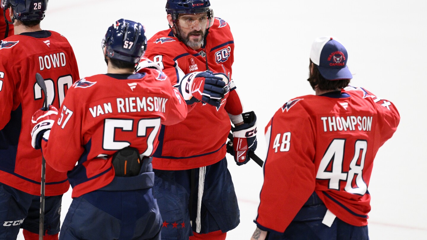Capitals are 1st NHL team to clinch a playoff spot this season after being last to get in last year