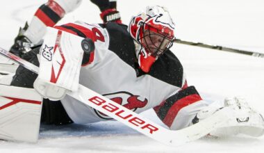 Jake Allen makes 31 saves in the Devils' 3-0 victory over the Oilers
