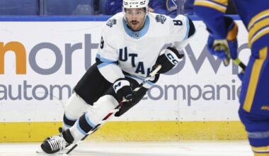 Michael Kesselring scores as Utah beats the Buffalo Sabres 5-2