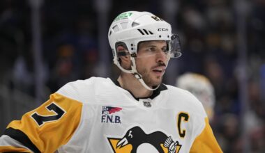 Sidney Crosby signs two-year extension with the Pittsburgh Penguins that runs through 2026-27 season